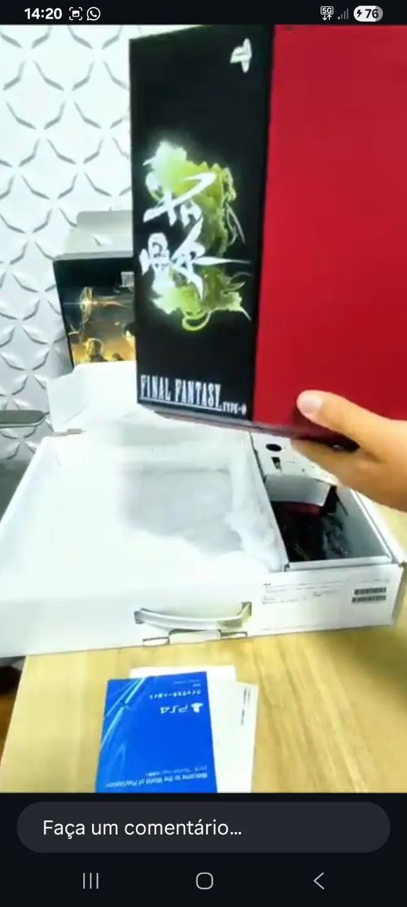 PS4 FINAL FANTASY TYPE-0 VERSÃO JAPONESA - Foto 2