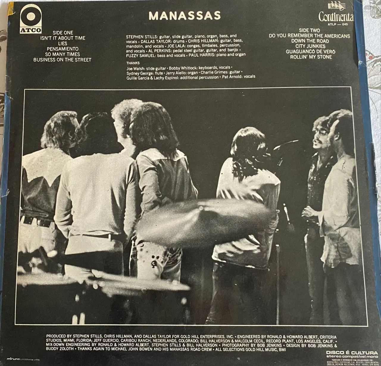 Disco de vinil  stephen stills (Manassas) - Down the road - Foto 2