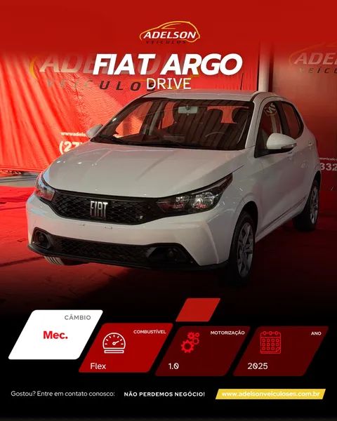 Fiat Argo Drive 1.0 6V Flex 2025