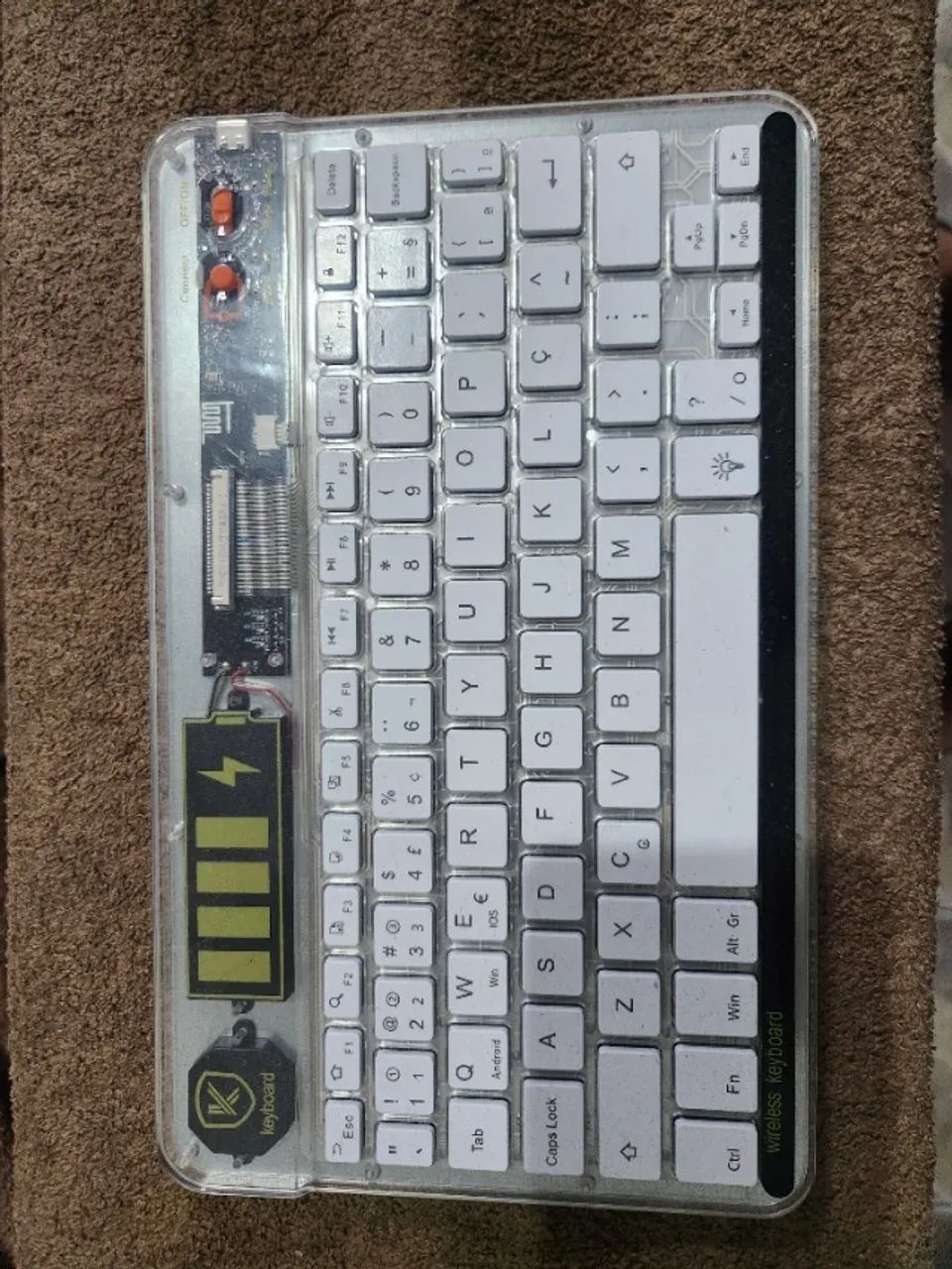 mini teclado bluetooth