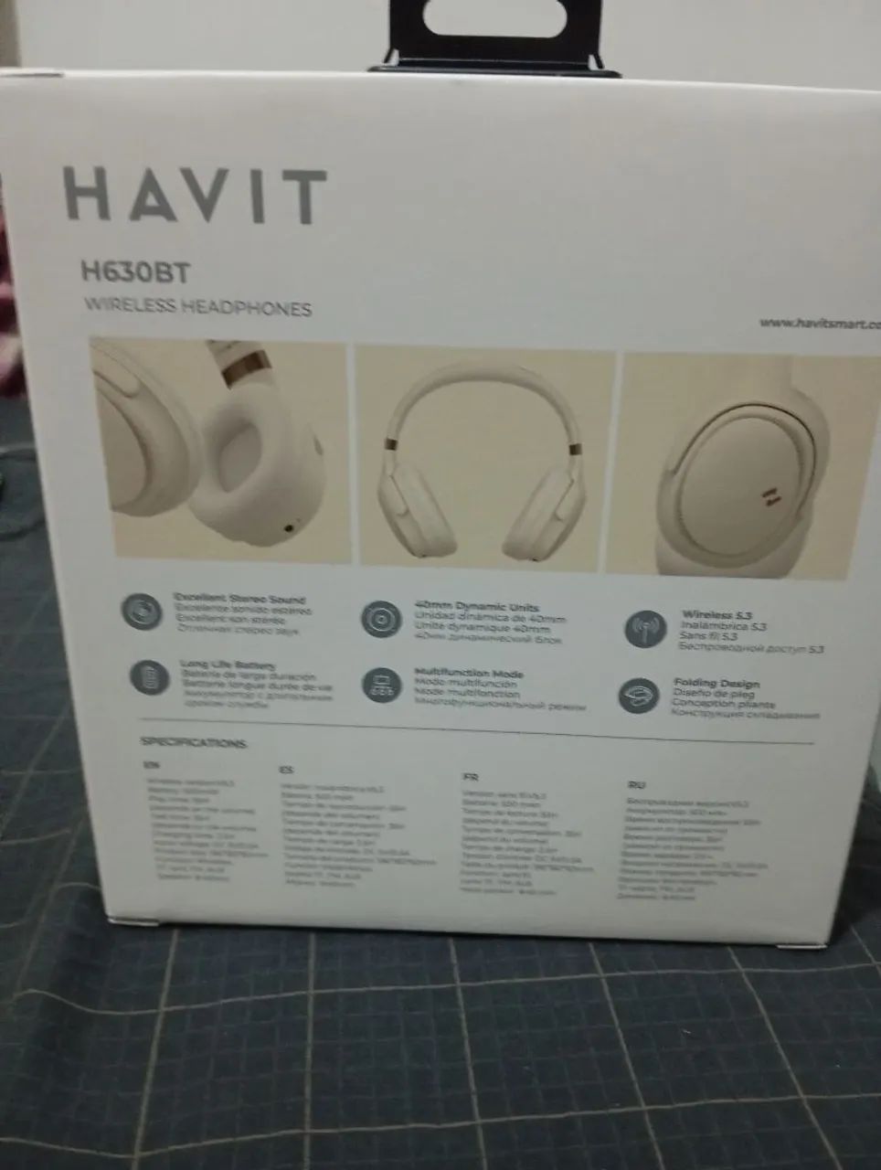 Fone de ouvido bluetooth 