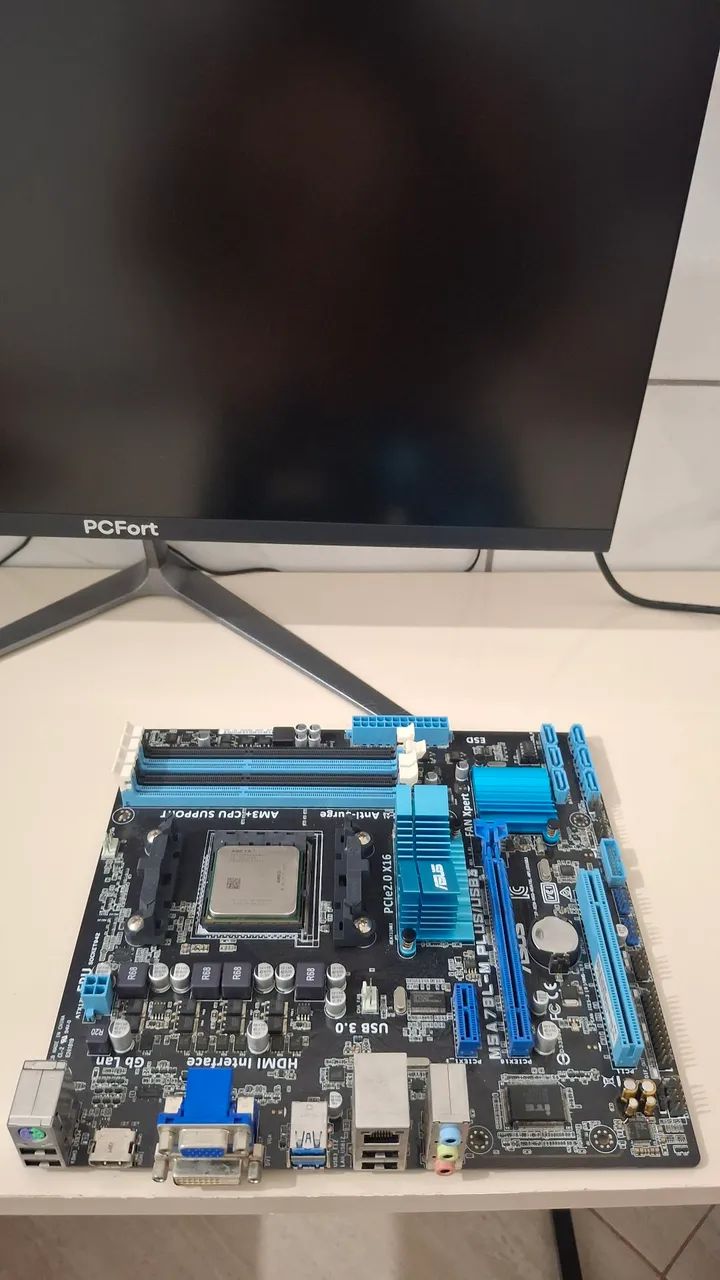 Placa Mãe Asus M5A7BL-M PLUS/USB3 - Foto 3