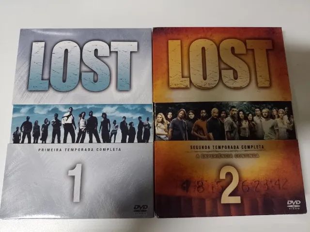 Lost - Dvd com a 1ª e 2ª temporadas completas