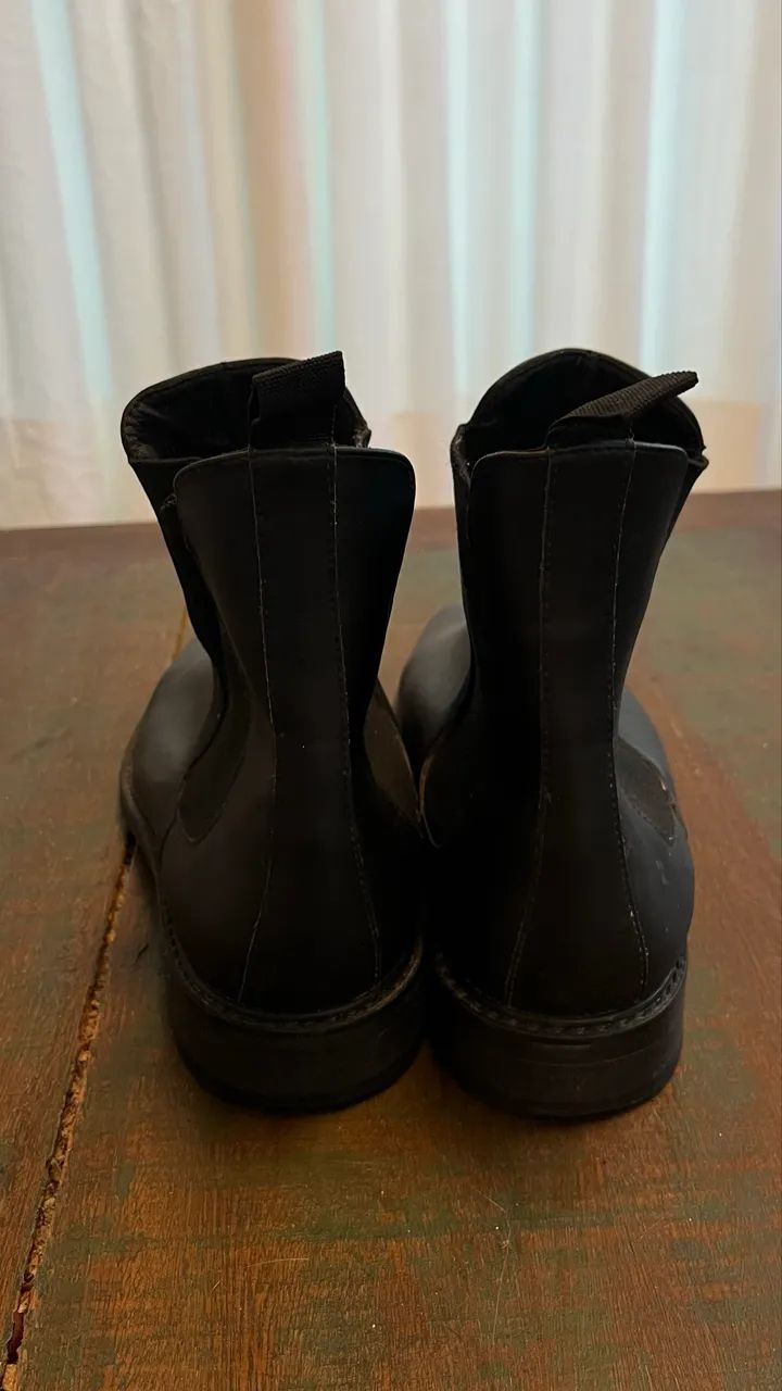 Bota Ahimsa Dylan Vegana - Preta - Tam. 41 - Foto 5