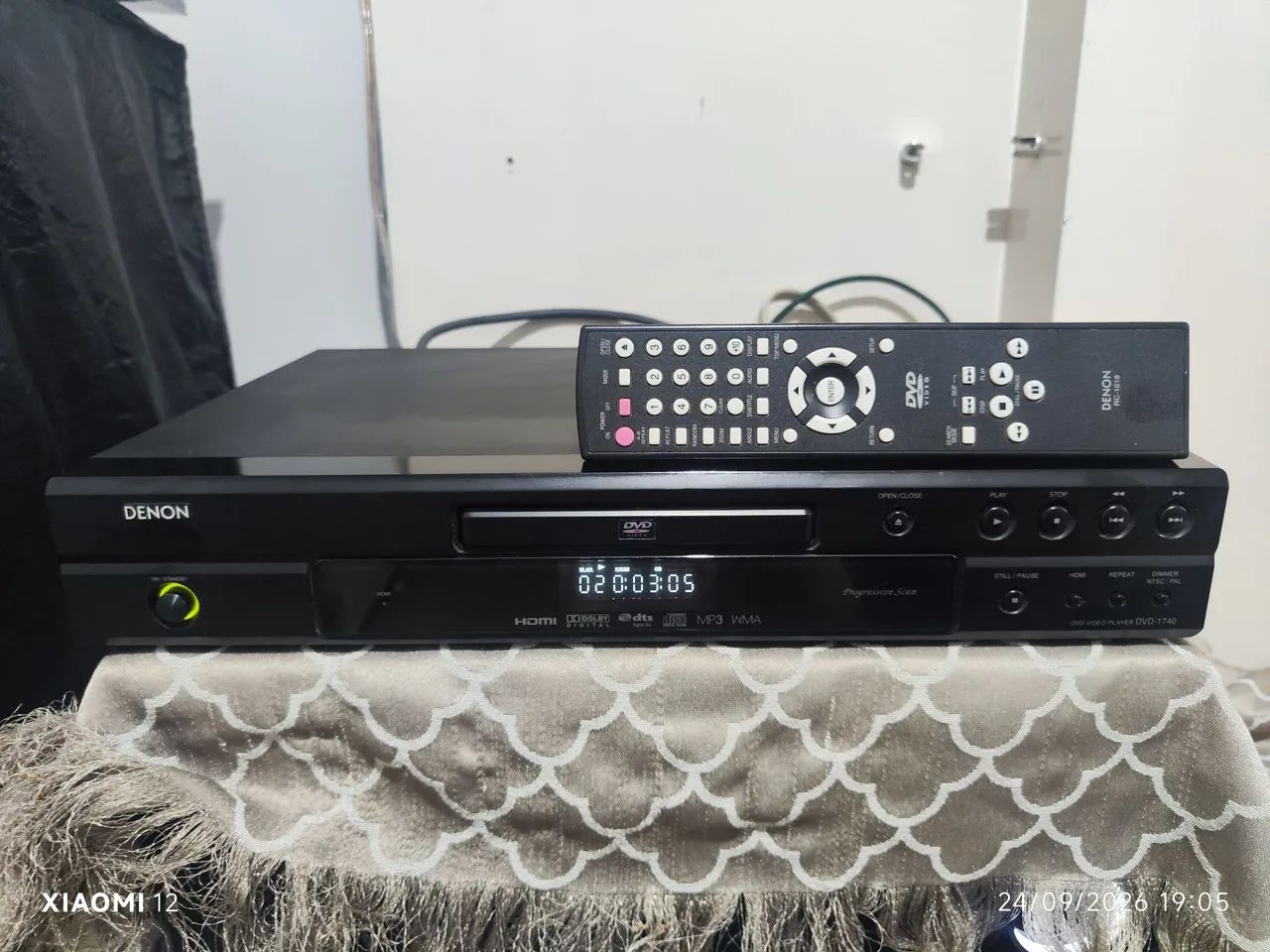 CD DVD player Denon DVD-1740 (Marantz Rotel) 