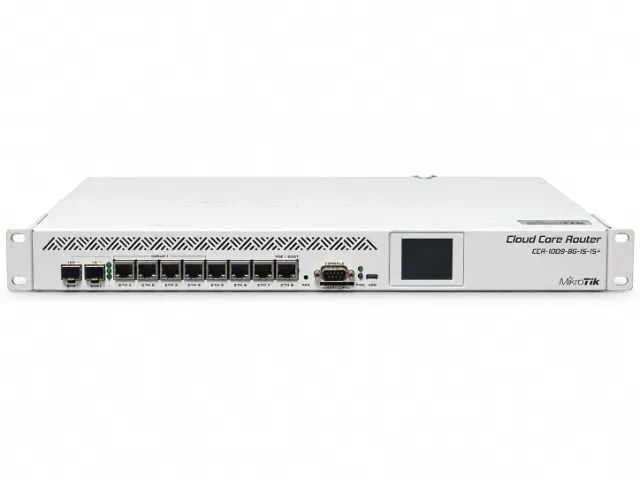 MikroTik CCR1009-8G-1S-1S+ Cloud Core Router - R$ 3.150