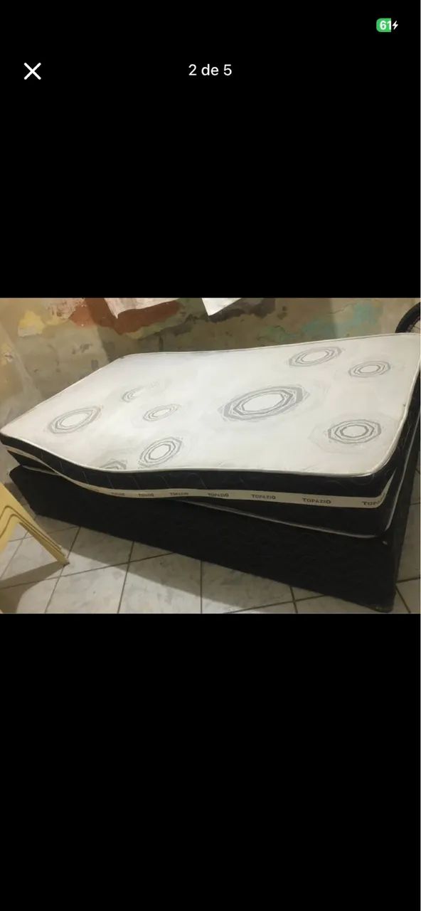 cama topázio solteirão  - Foto 3
