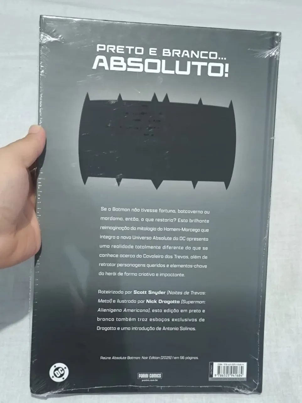Batman Absolute #1 Noir - EXCLUSIVA CCXP 2025 - LACRADA (Raridade
