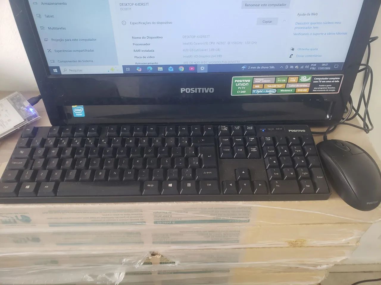 VENDO PC ALL IN ON POSITIVO  - Foto 4