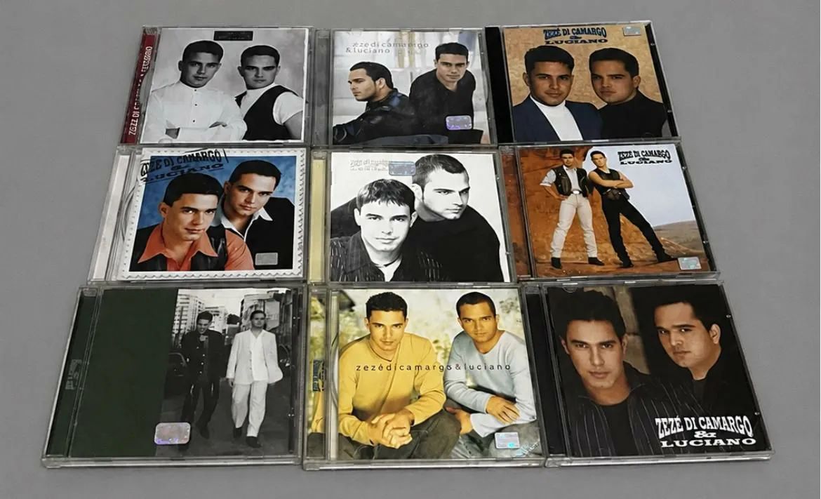 CDs Zezé di Camargo (usados, em ótimo estado)