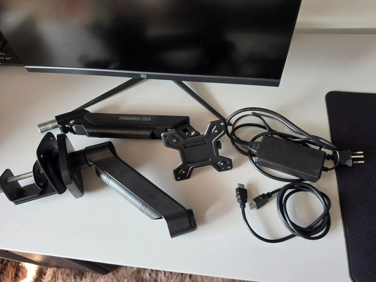 Monitor 24 polegadas 100hz+braço articulado - Foto 2