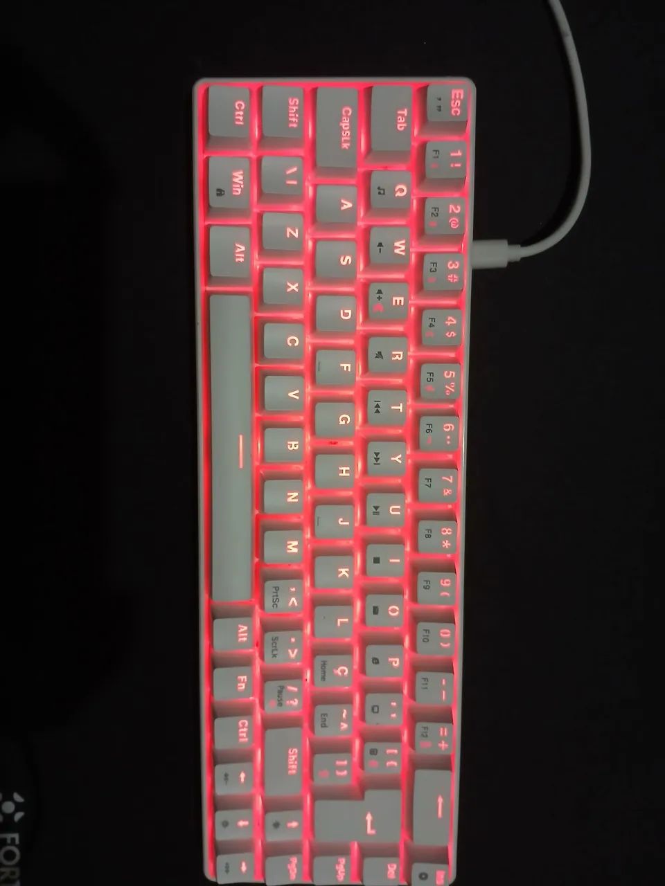 Kit teclado e mouse gamer + mousepad - Foto 2