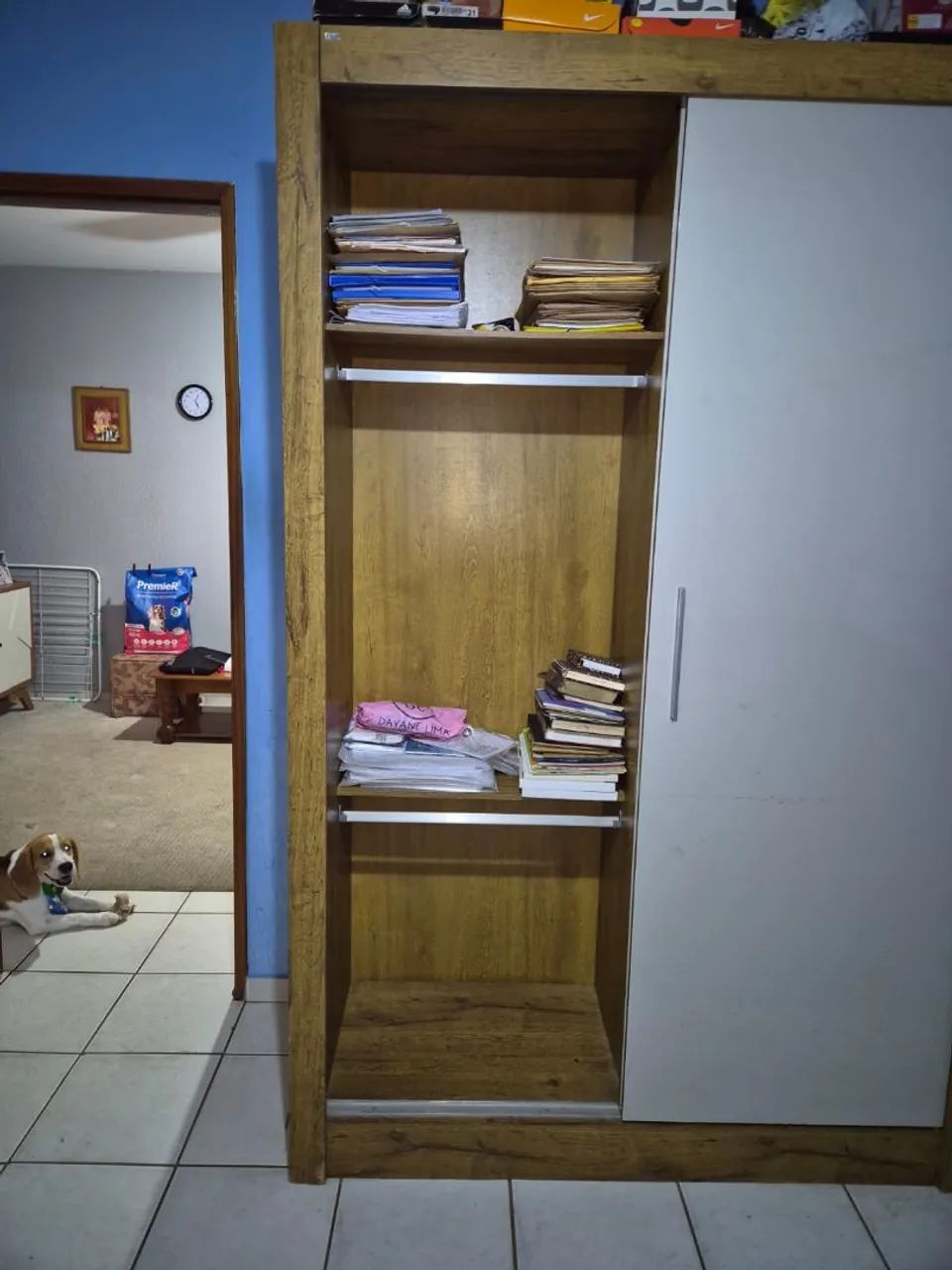 GUARDA-ROUPA DE SOLTEIRO À VENDA - Foto 2
