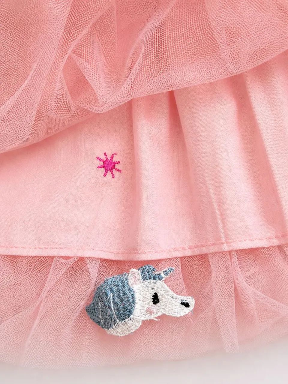 SAIA ROSA DE TULE - (USADA)  - Foto 2