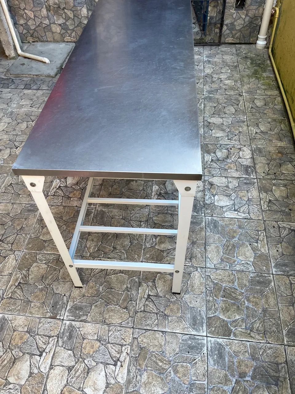 Mesa de inox 190cm - Foto 5