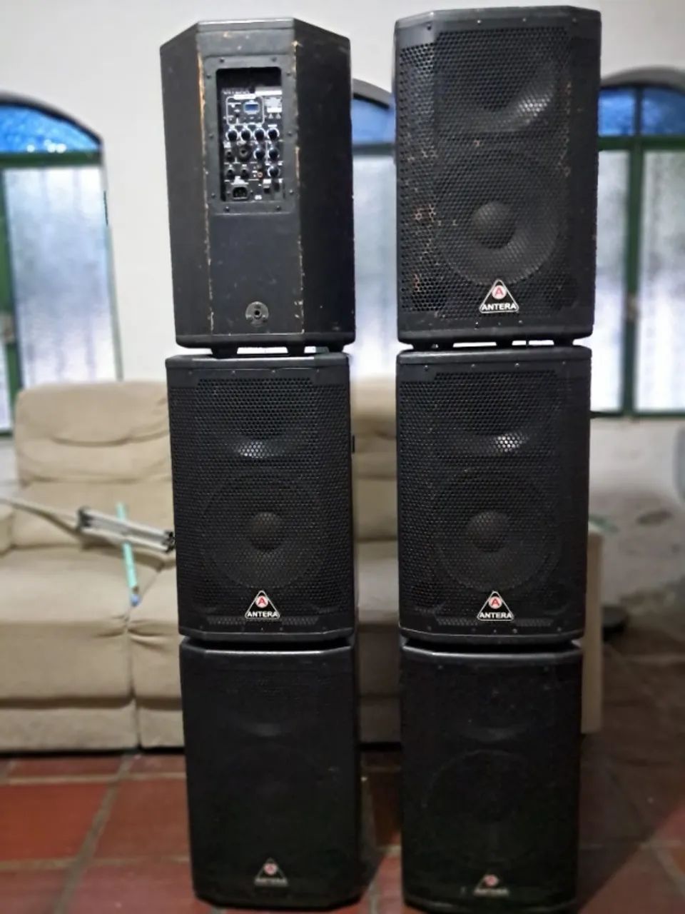 6 caixas ativas falantes 10 Antera - Foto 3