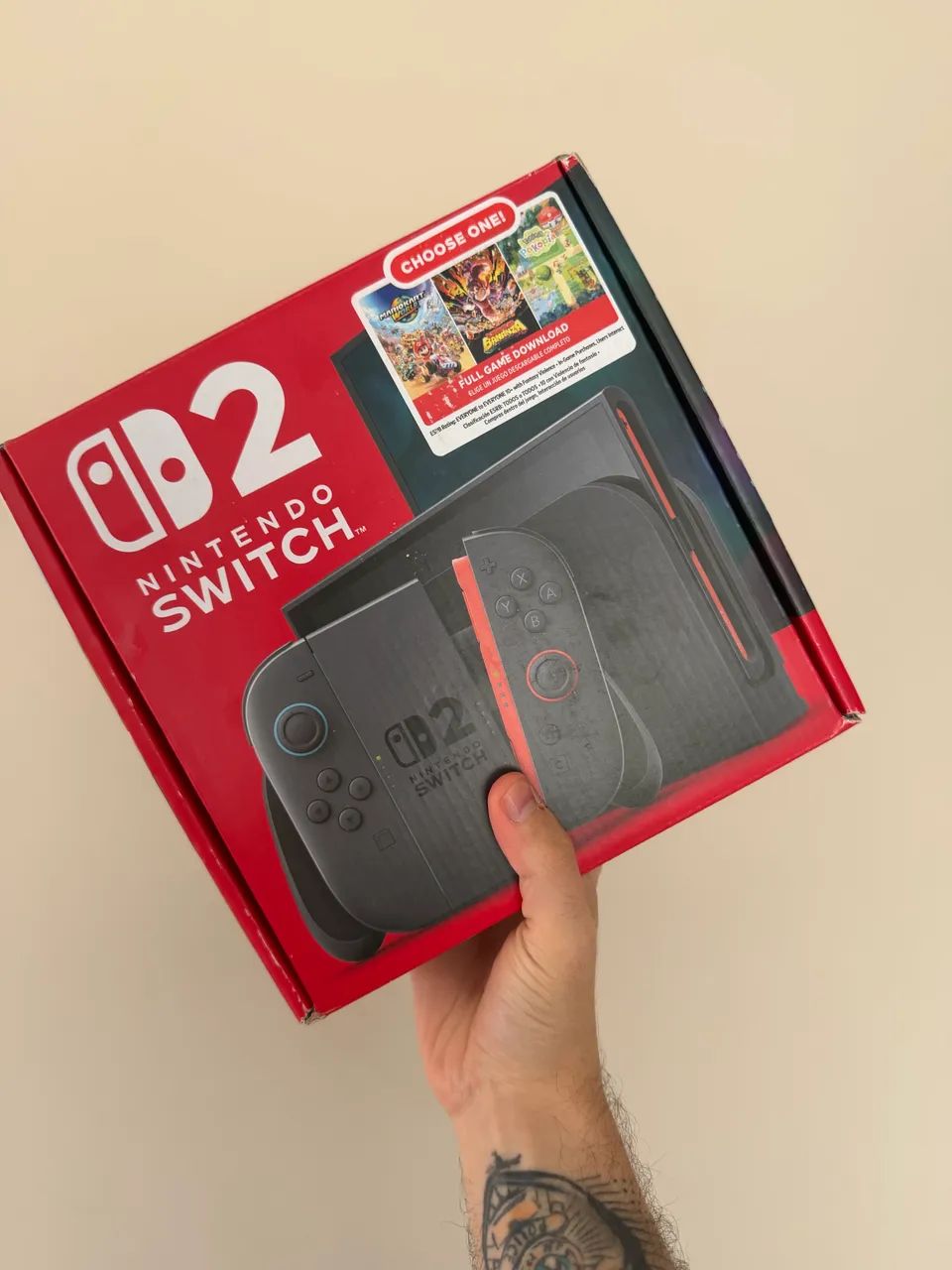 NINTENDO SWITCH 2 COM JOGO NOVO [200 Refs OLX]