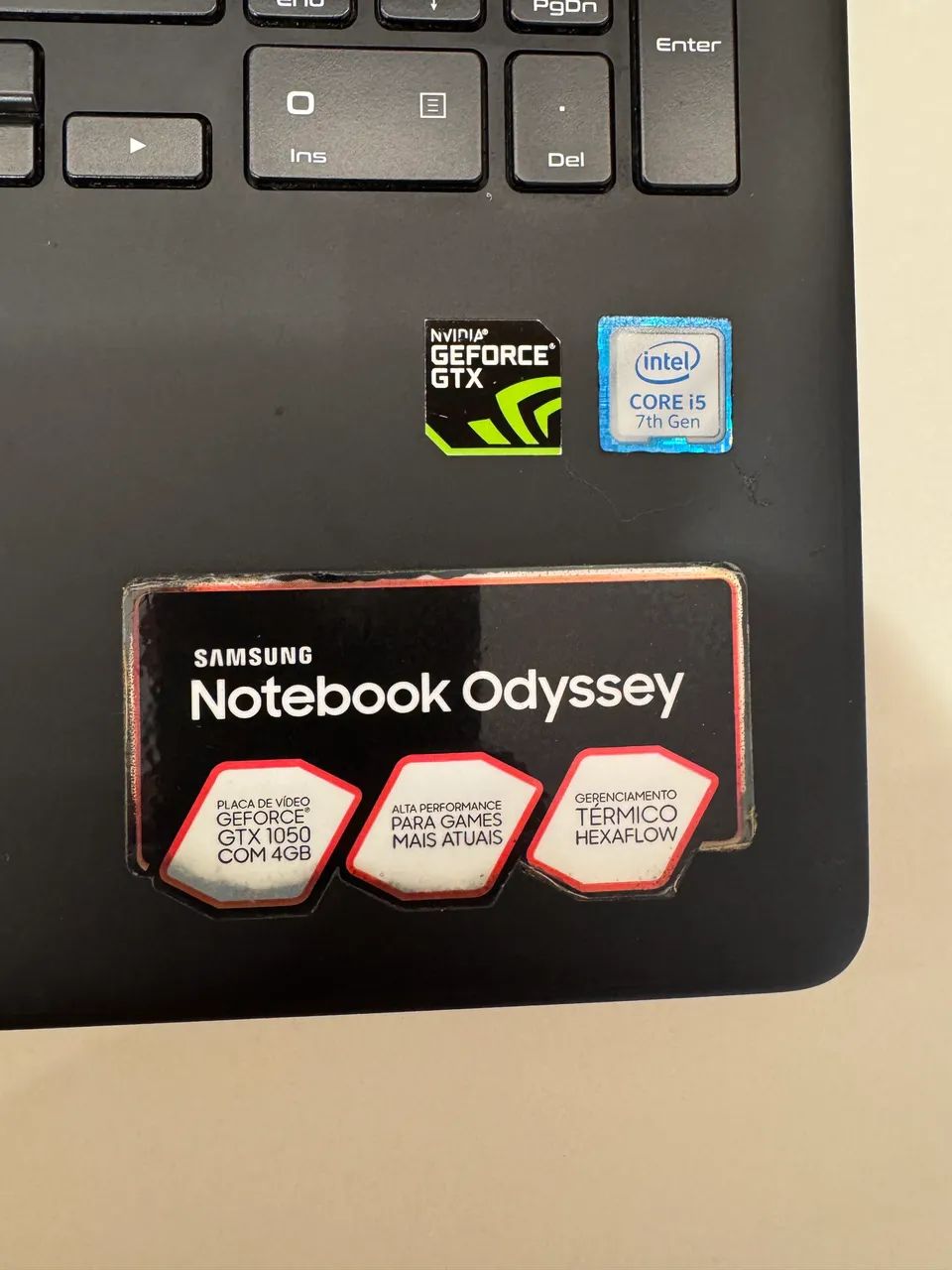Notebook Samsung Odyssey i7 GTX 1050 - 8GB RAM - Foto 4