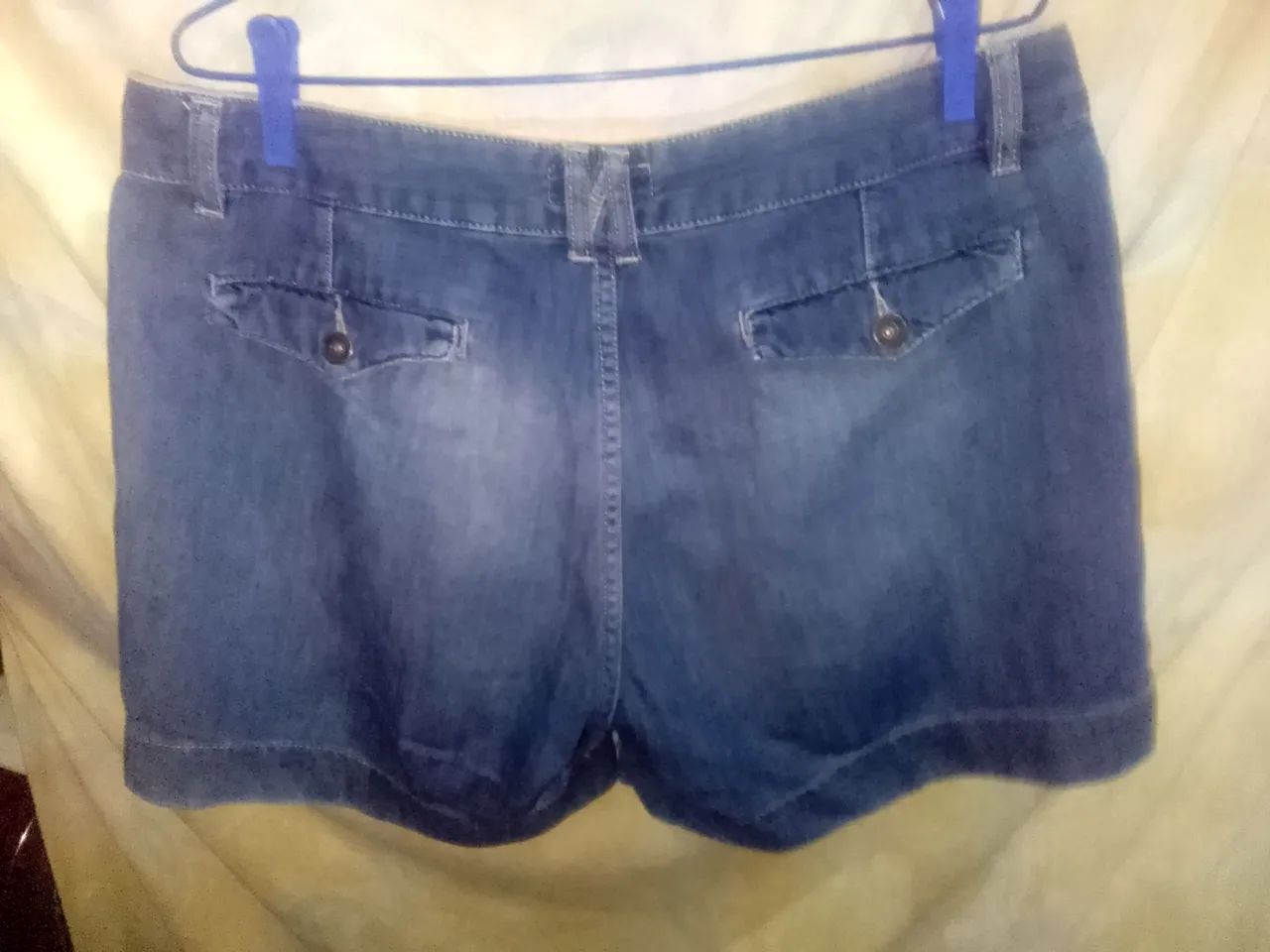 KIT COM 3 SHORTS JEANS FEMININOS - TAMANHO 46 - Foto 2