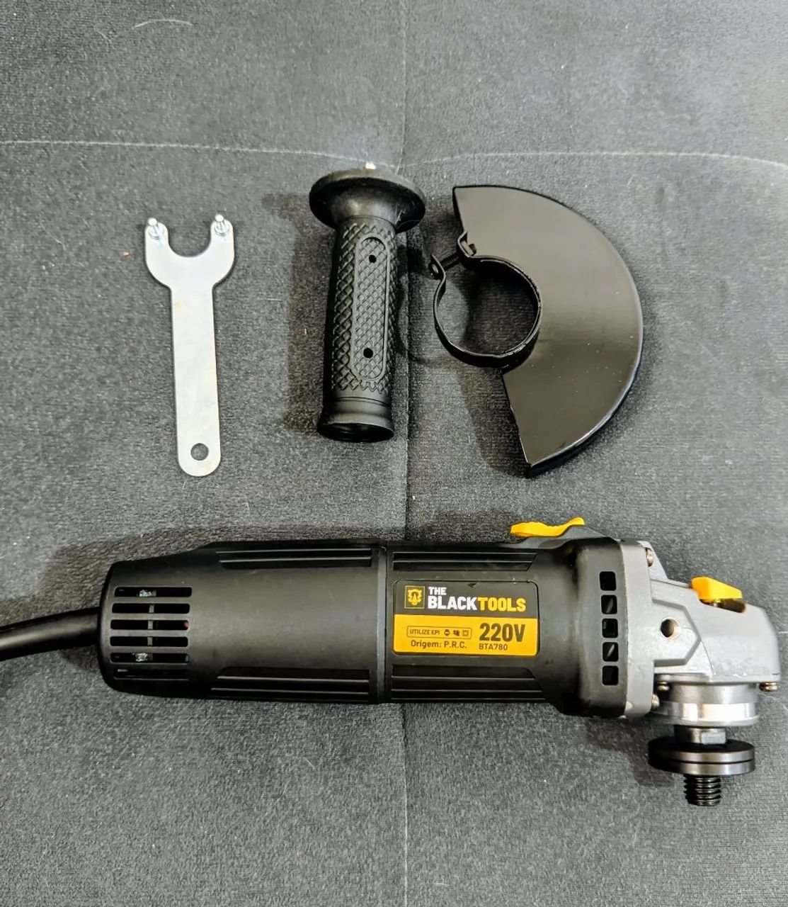 Black TOOLS Angle Grinder 780 W 220 V