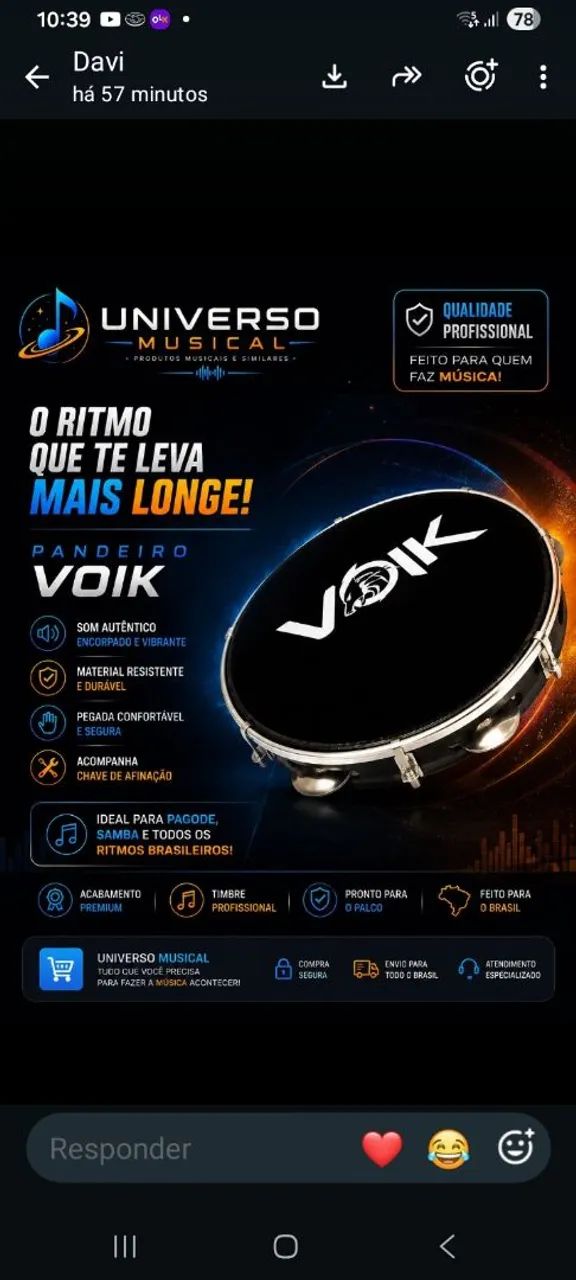 Pandeiro Voik