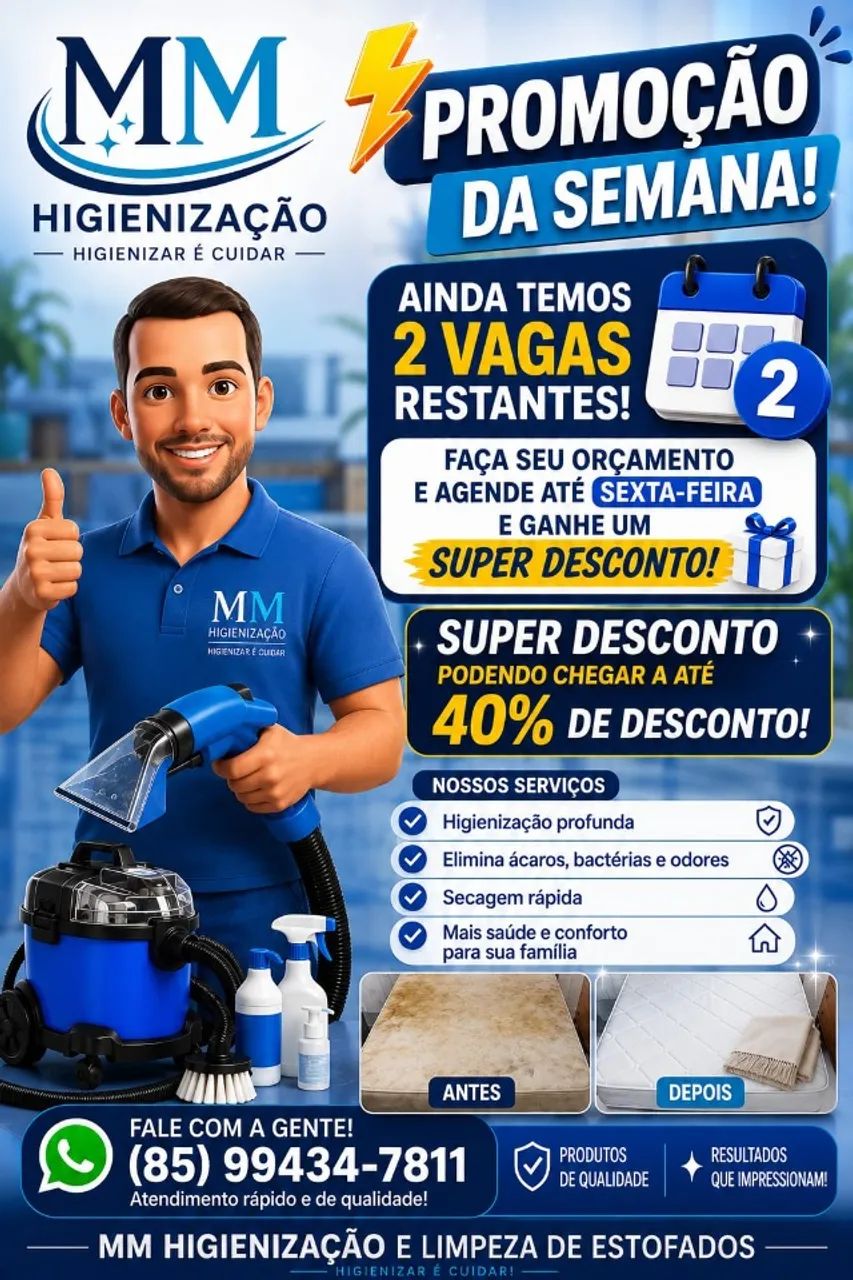 Higienização de estofados  - Foto 4
