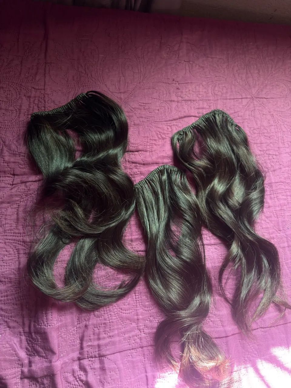 Cabelo humano 3 telas  - Foto 2