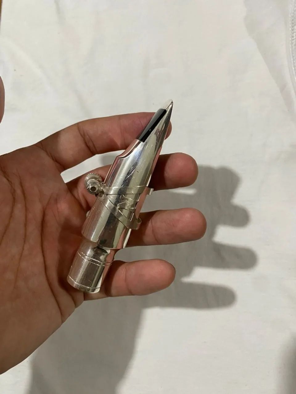 Boquilha Sax Tenor Metal (norberto: Dukoff Hollywood 7*) (Usado) - Foto 6