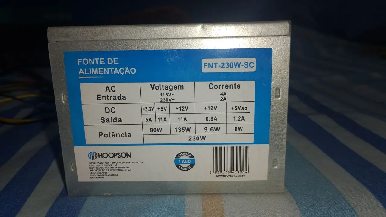 Fonte de Alimentação FNT-230W-SC - Foto 2