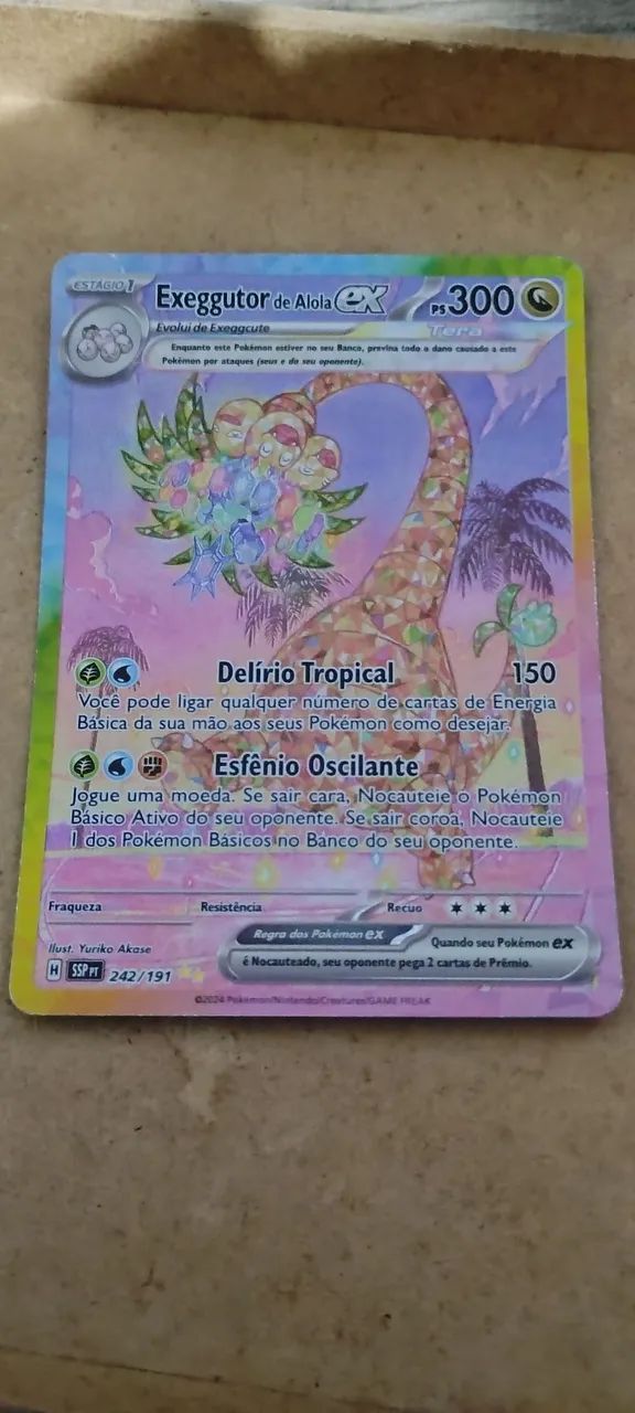 Exeggutor de Alola ex (242/191) - Foto 3