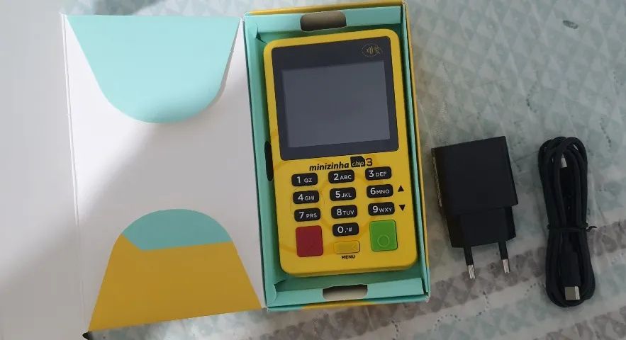 Maquininha Minizinha Chip 3 "Ler a Descrição" - Foto 4