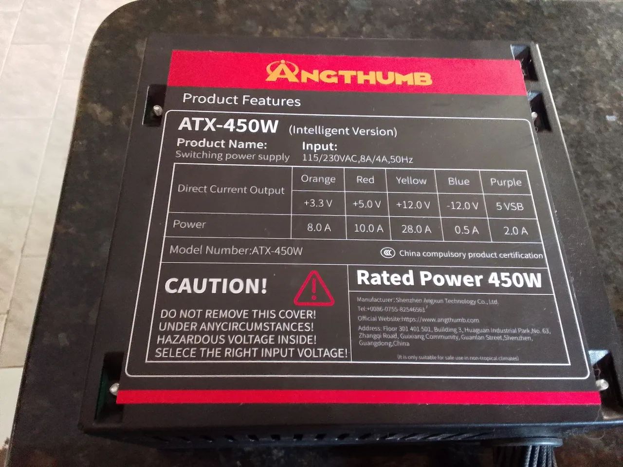 Fonte 450w real - Foto 2