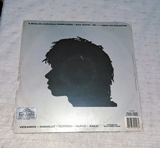 LP Vinil Djavan - Coisa De Acender (1992) - Original - Foto 4