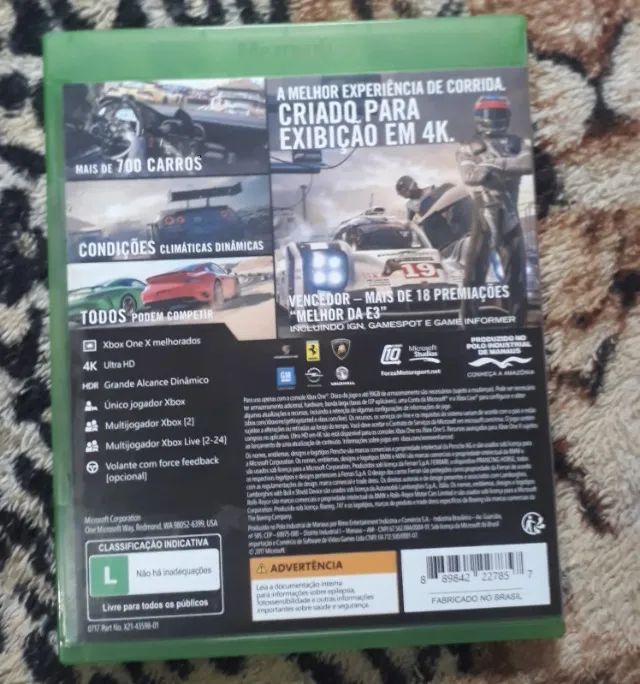ForZaSG Forza motorsport 7 xbox one series s/x - Jogos de Vídeo Game