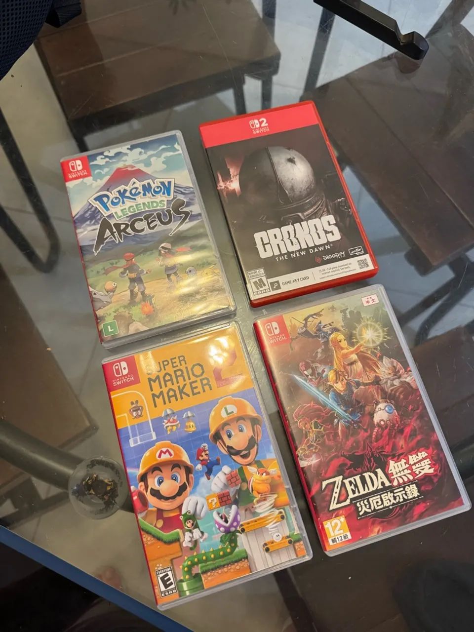 Lote jogos Switch 1 e 2