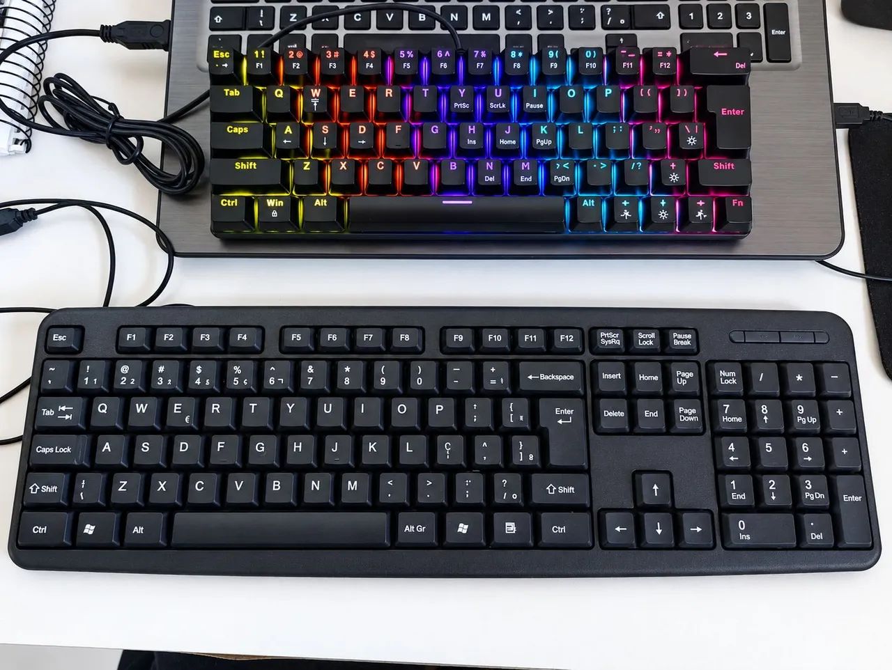 Teclado 100% com Fio