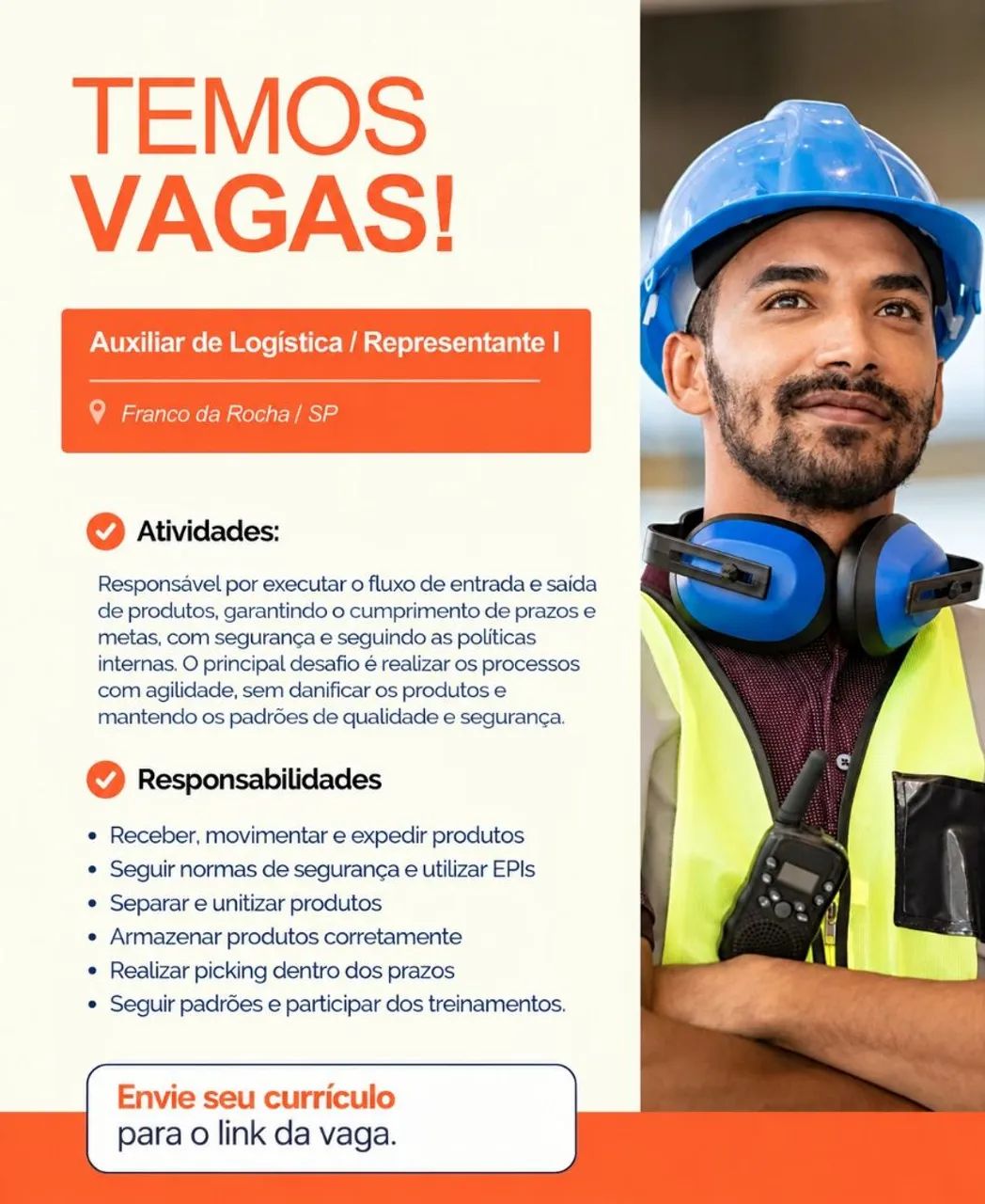 AUXILIAR DE LOGÍSTICA 