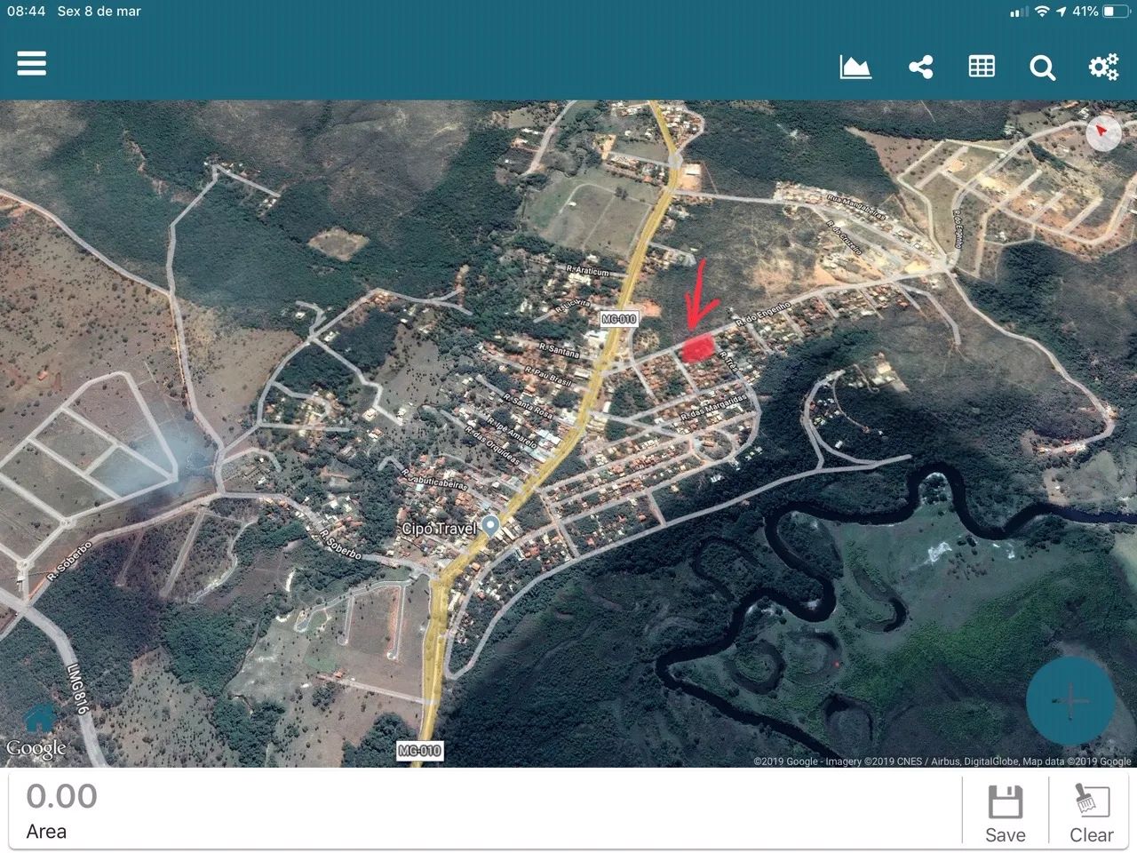 Lote 500m2 no centro da Serra do Cipó 