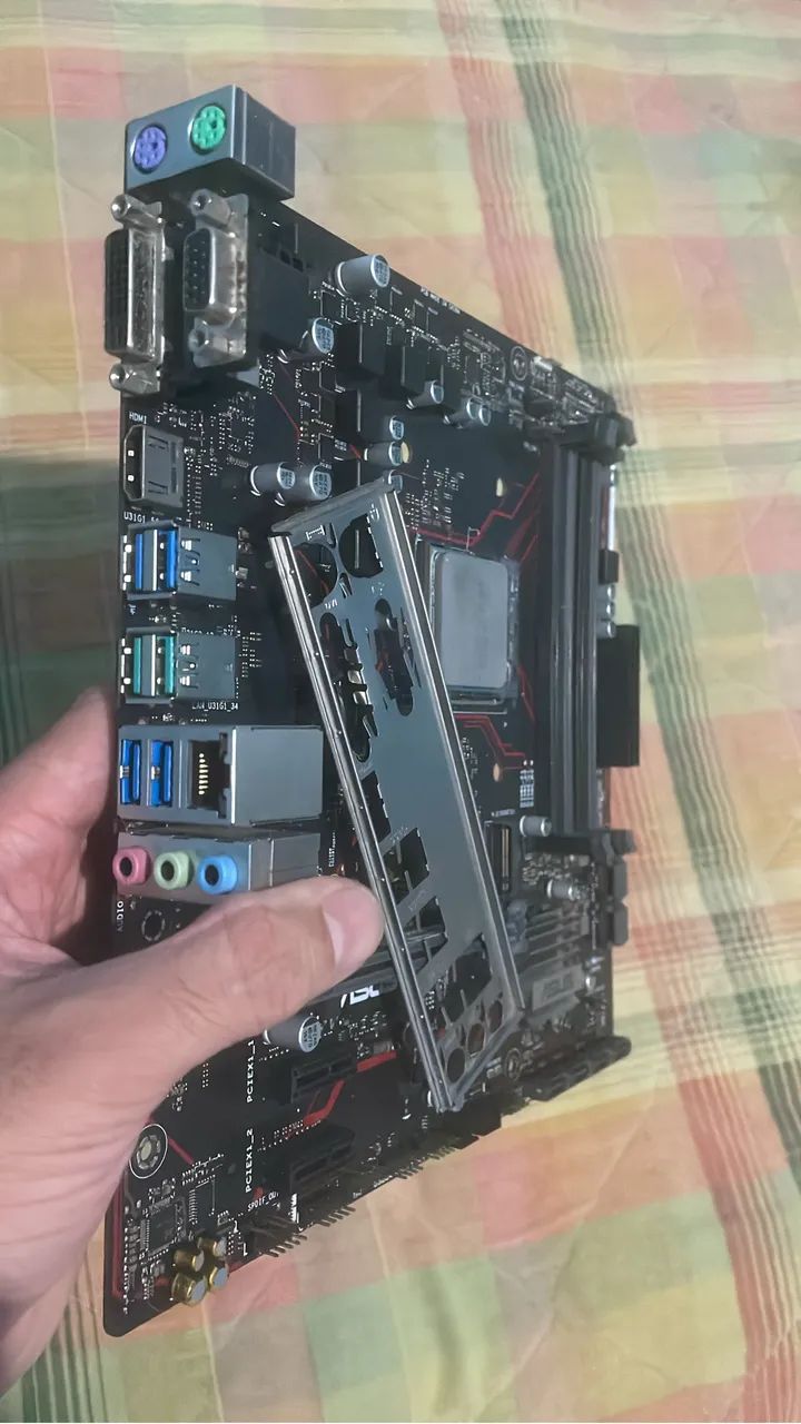 Placa Mãe Prime B450 Gaming + Ryzen 7 2700