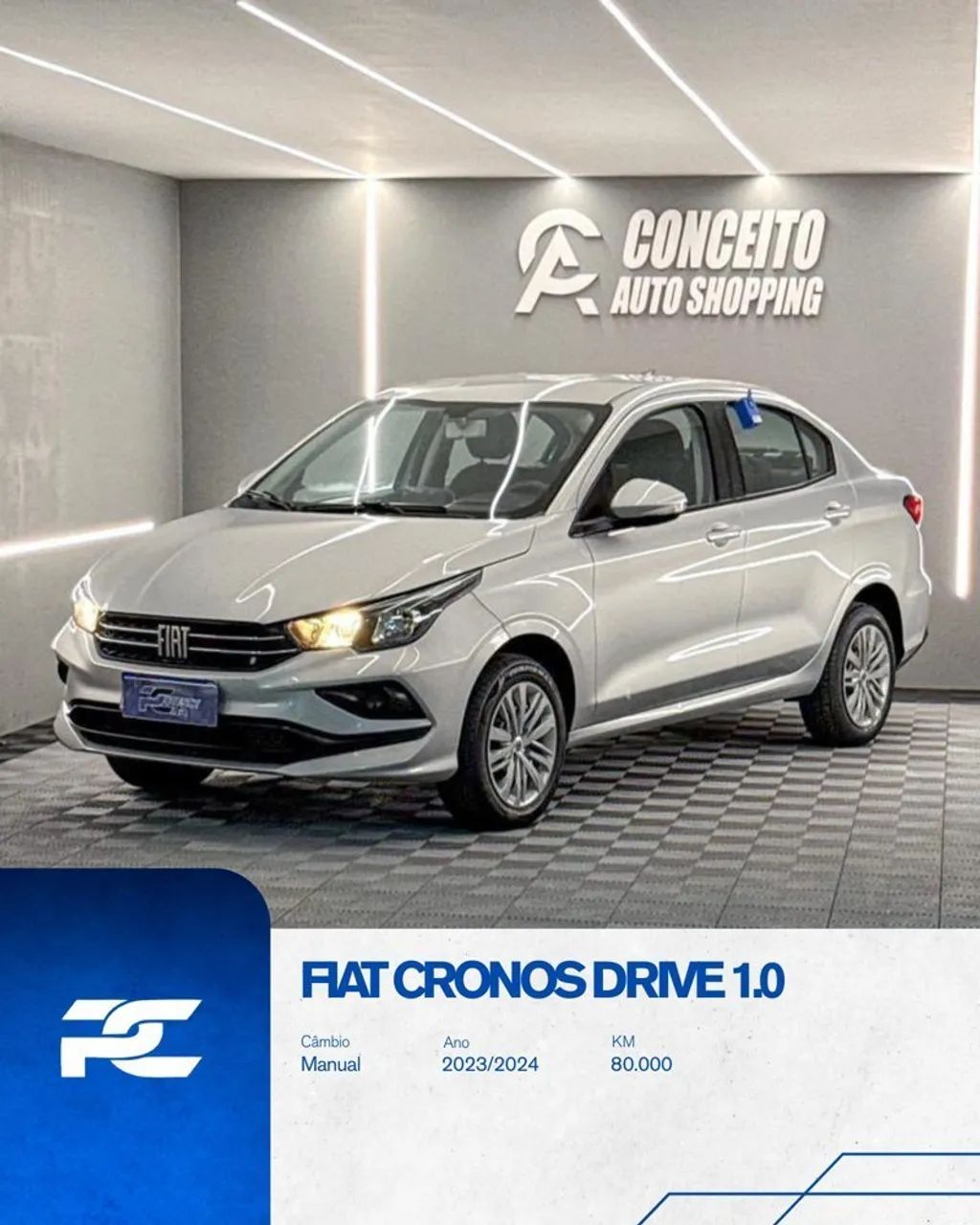 Fiat Cronos Drive 1.0 6V 2024