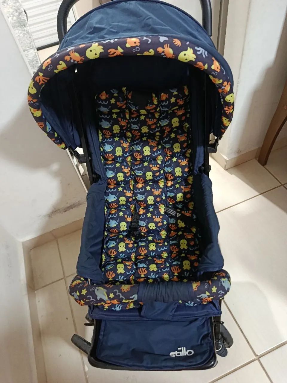 Carrinho de bebê Stilo Supremo 0 a 15kg  - Foto 5