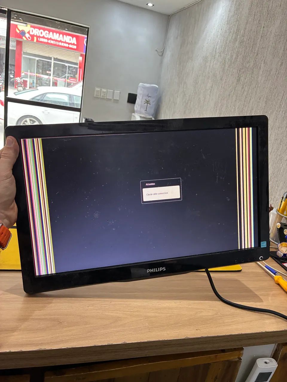 Monitor tela funcionando com avarias - Foto 5