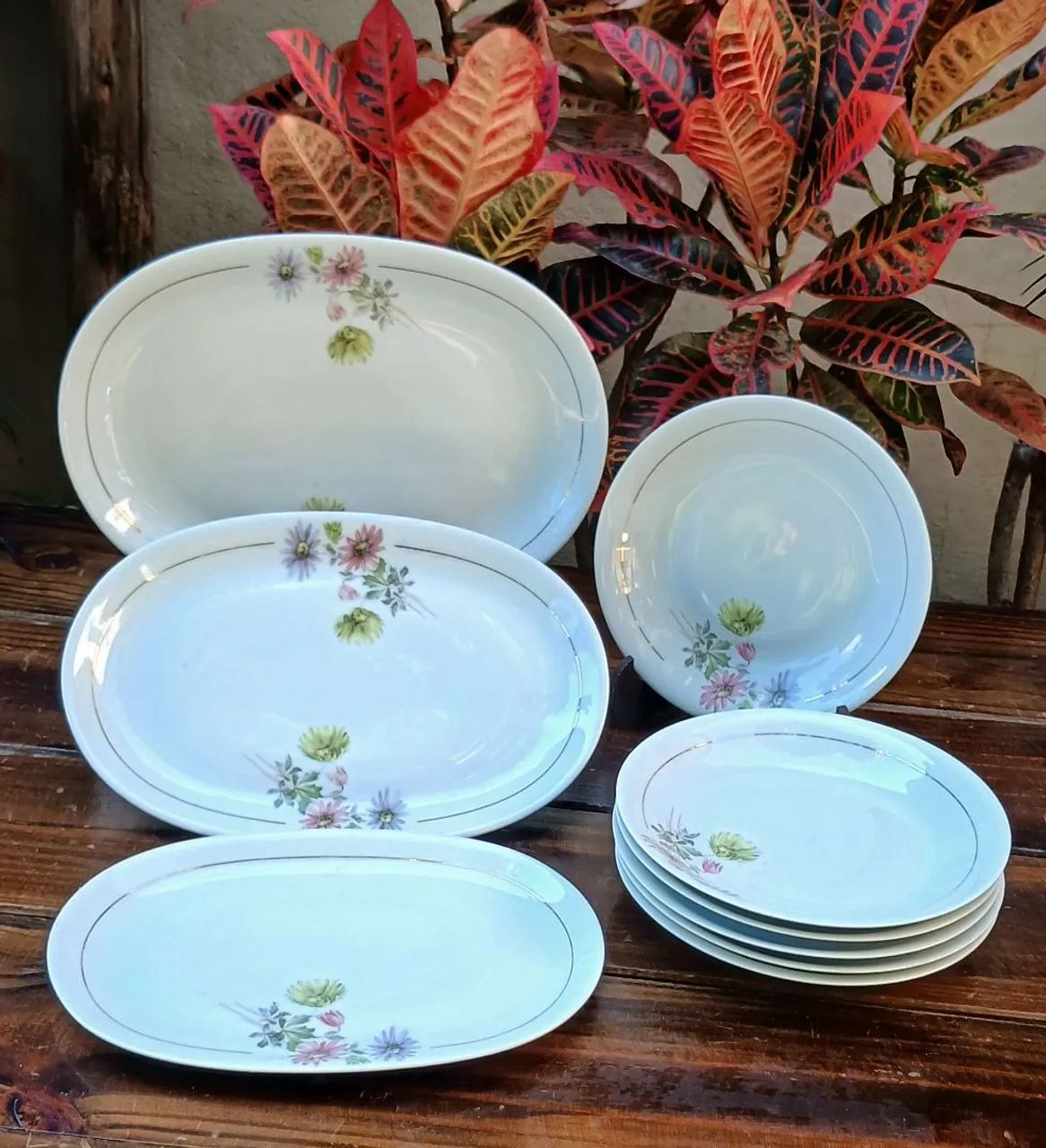 09 peças Porcelana Renner ! Perfeito ! 