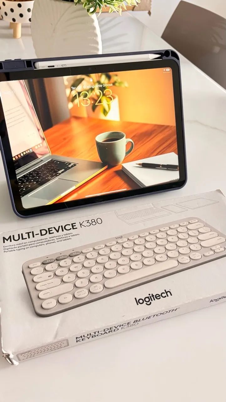  Teclado Sem Fio Bluetooth Logitech K380