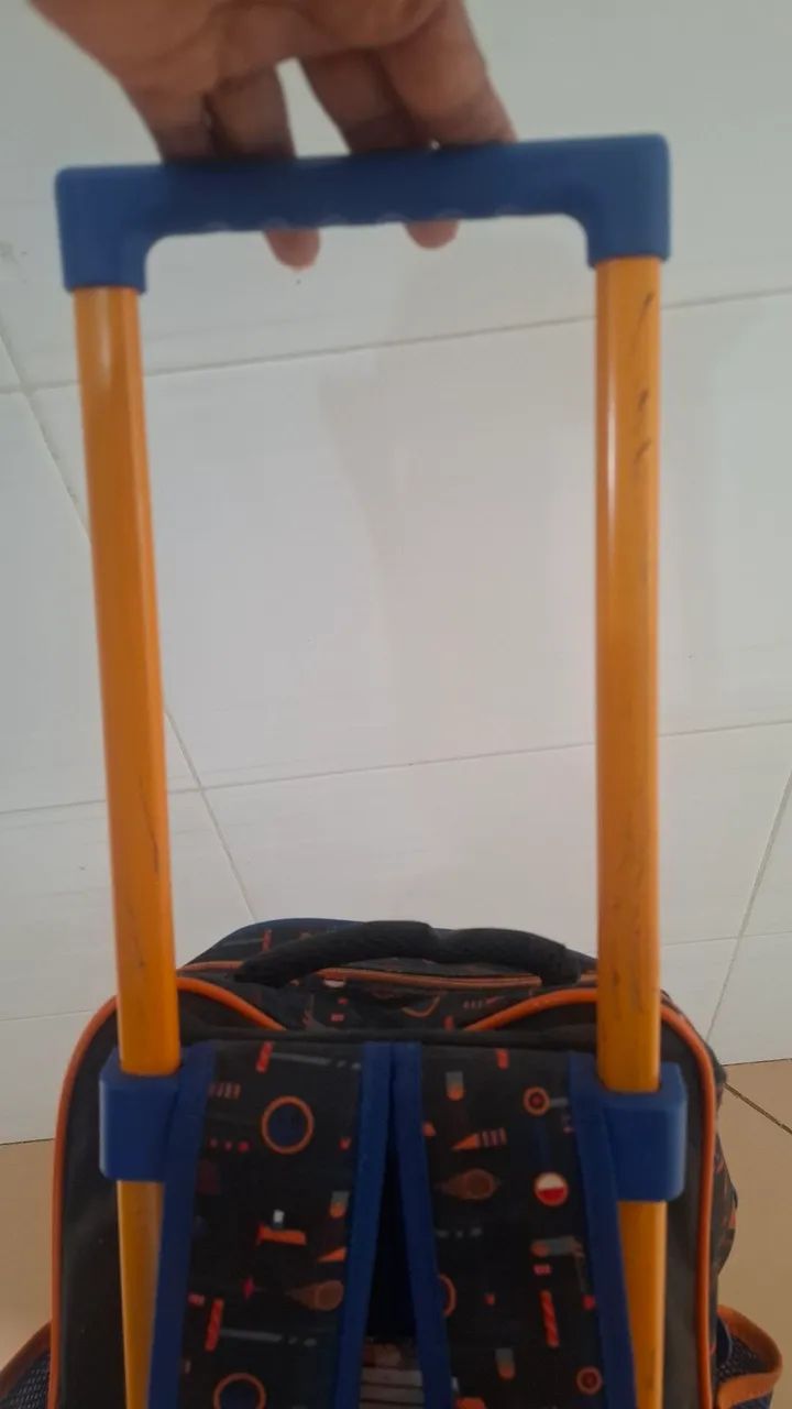 Kit escolar mochila e lancheira Star Wars Bagagio - Foto 4