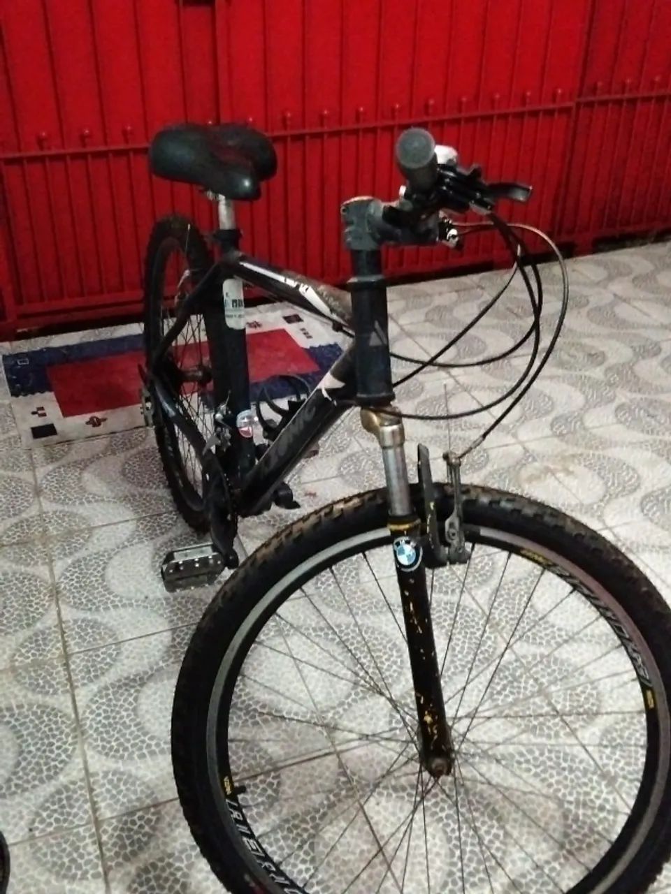 Bicicleta Preta Seminova - Foto 4