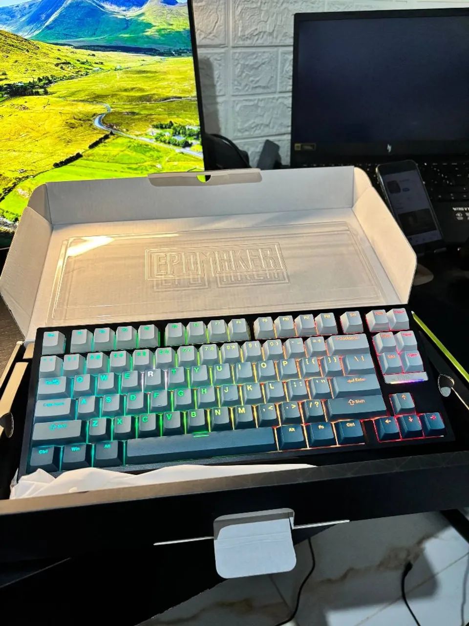 Teclado Epomaker G84 HE - NOVO  - Foto 3