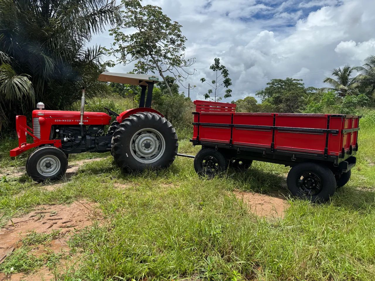 Trator massey ferguson 65x anúncio real  - Foto 2