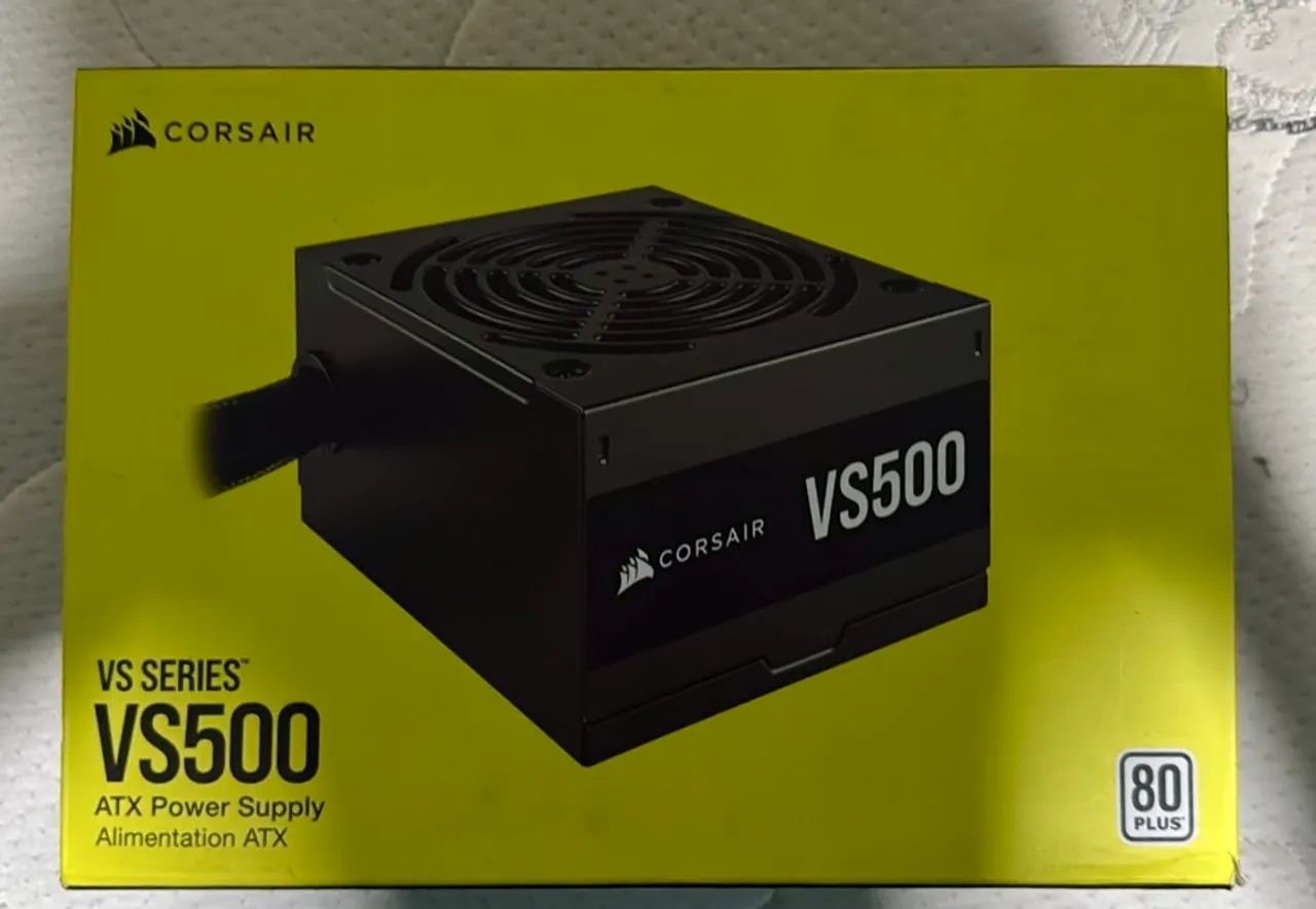 Fonte gamer Corsair VS500