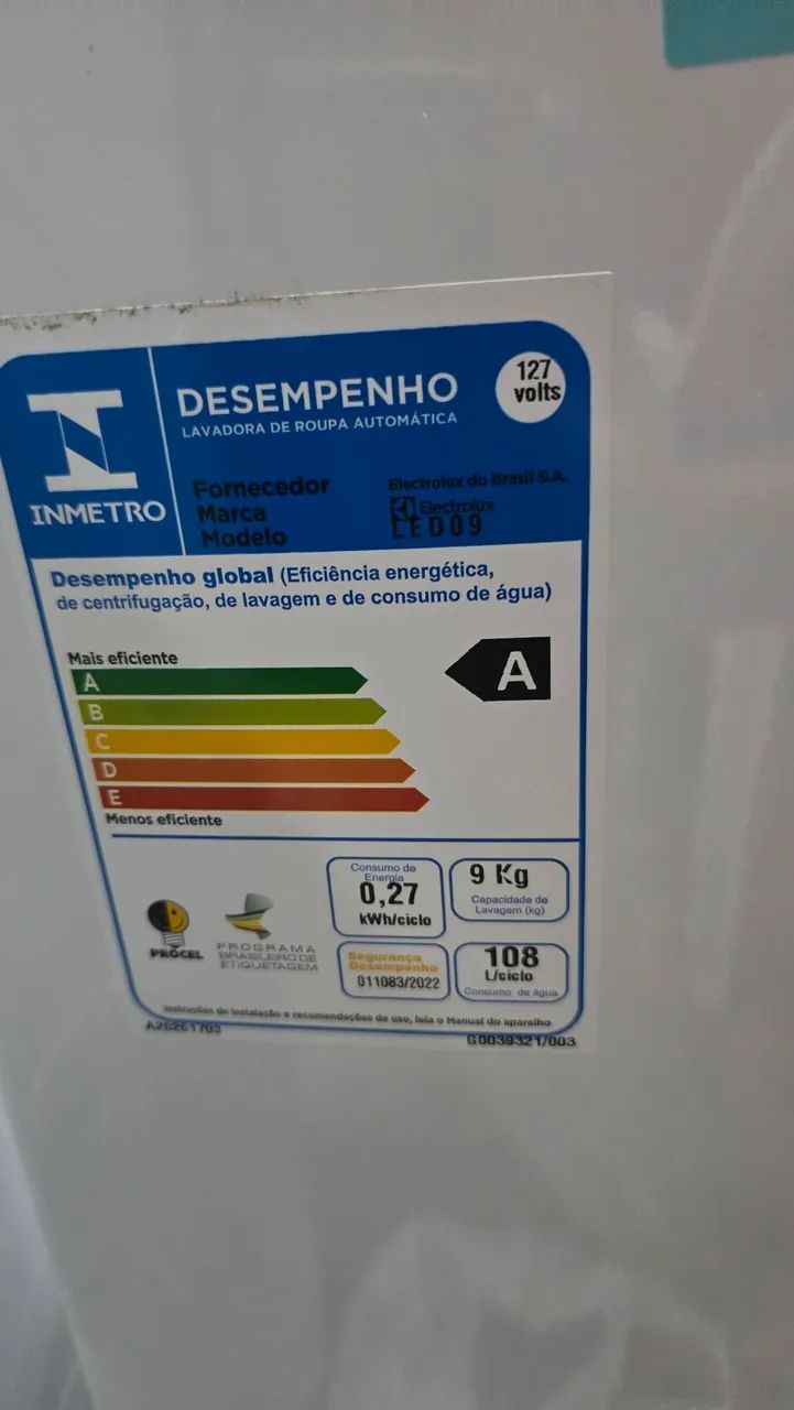 máquina de Lavar 9 kl nova - Foto 4